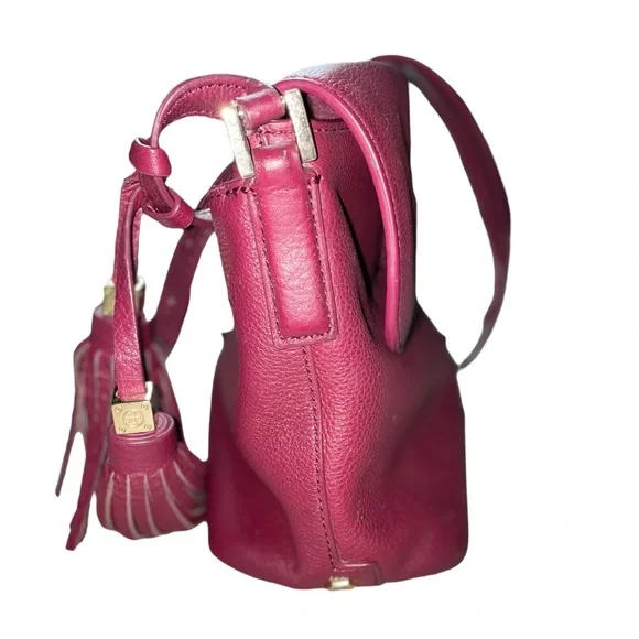 Tory Burch burgundy crossbody - Picture 5 of 15